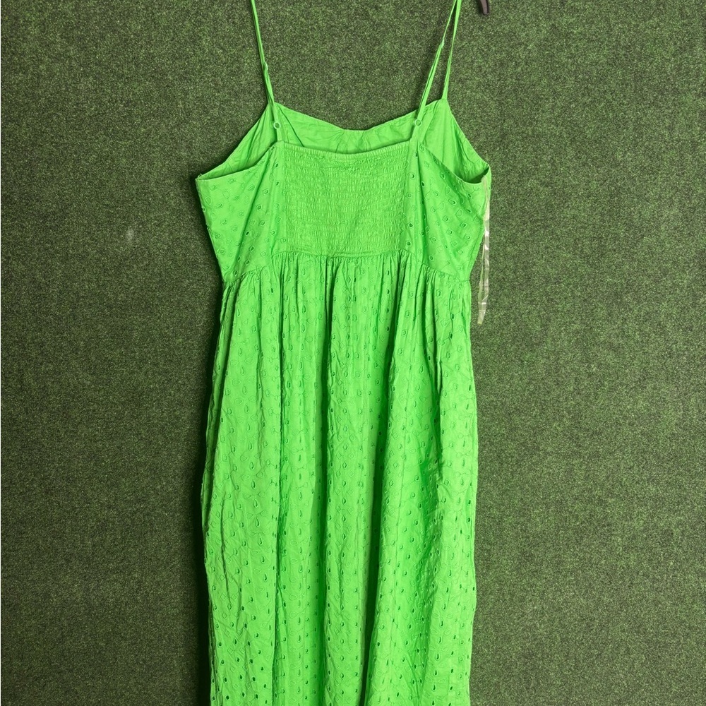 a new day Bright Green Midi Dress